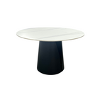 POVISON DONICY Teferi Modern Sintered Stone Round Dining Table