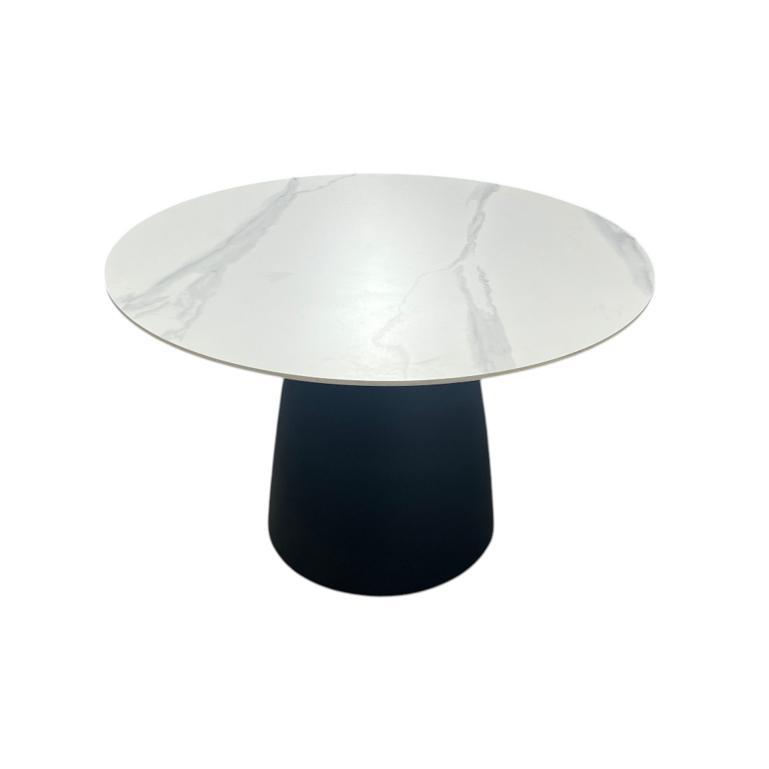 POVISON DONICY Teferi Modern Sintered Stone Round Dining Table