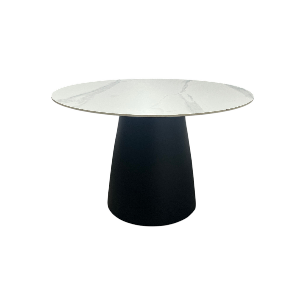 POVISON DONICY Teferi Modern Sintered Stone Round Dining Table