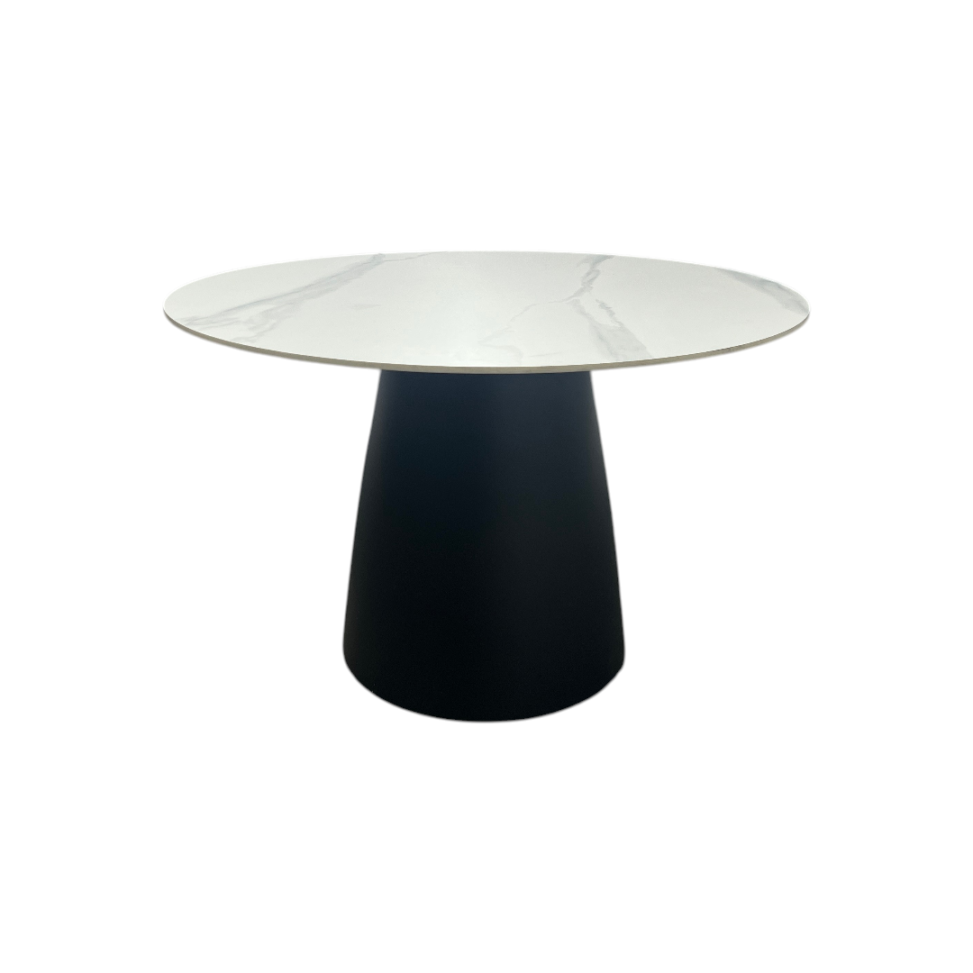 POVISON DONICY Teferi Modern Sintered Stone Round Dining Table