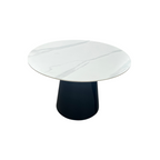 POVISON DONICY Teferi Modern Sintered Stone Round Dining Table