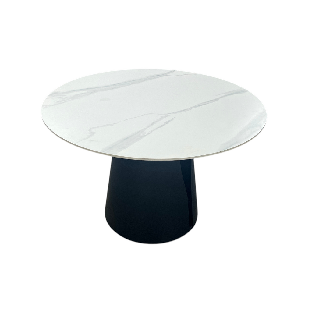 POVISON DONICY Teferi Modern Sintered Stone Round Dining Table