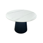 POVISON DONICY Teferi Modern Sintered Stone Round Dining Table
