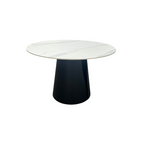 POVISON DONICY Teferi Modern Sintered Stone Round Dining Table