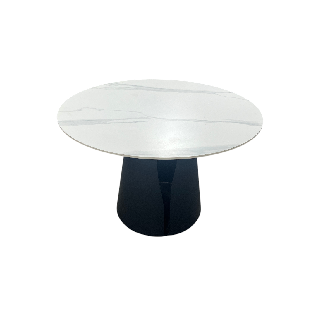 POVISON DONICY Teferi Modern Sintered Stone Round Dining Table