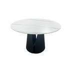 POVISON DONICY Teferi Modern Sintered Stone Round Dining Table