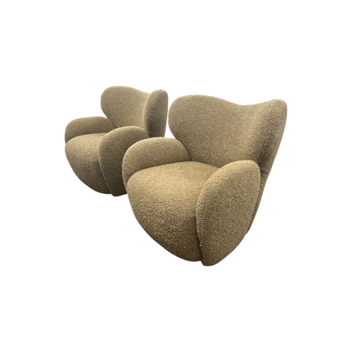 Lulu and Georgia Ovid Swivel Chair by Aimee Song Set of 2, image 5