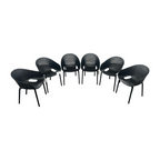 AllModern Farrah Stacking Patio Dining Armchair (Set of 6)