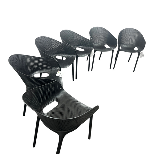 AllModern Farrah Stacking Patio Dining Armchair (Set of 6), image 14