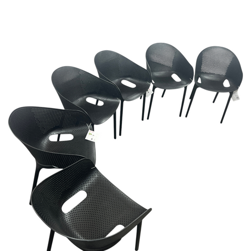 AllModern Farrah Stacking Patio Dining Armchair (Set of 6), image 15