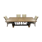 Coaster Furniture Brockway Dining Set by Coaster - Barley Brown