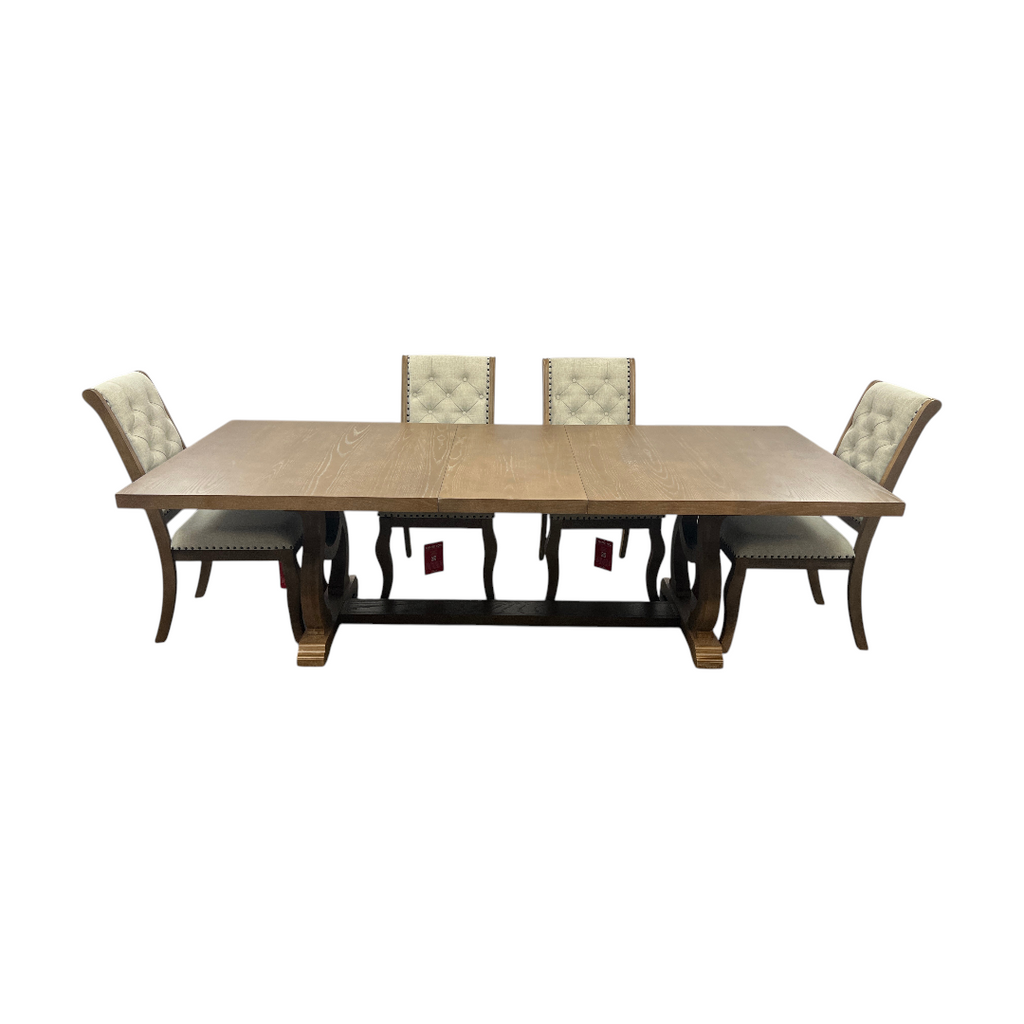 Coaster Furniture Brockway Dining Set by Coaster - Barley Brown