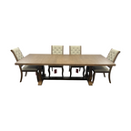 Coaster Furniture Brockway Dining Set by Coaster - Barley Brown