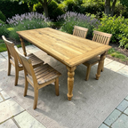 Canora Grey Beardall Rectangular Teak Outdoor Dining Table