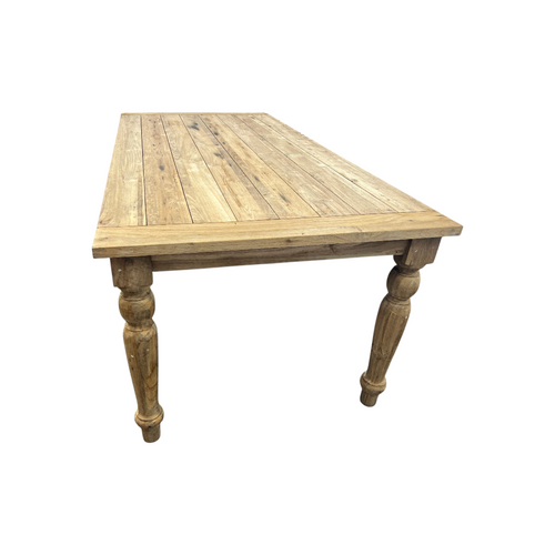 Canora Beardall Rectangular Teak Outdoor Dining Table, image 6