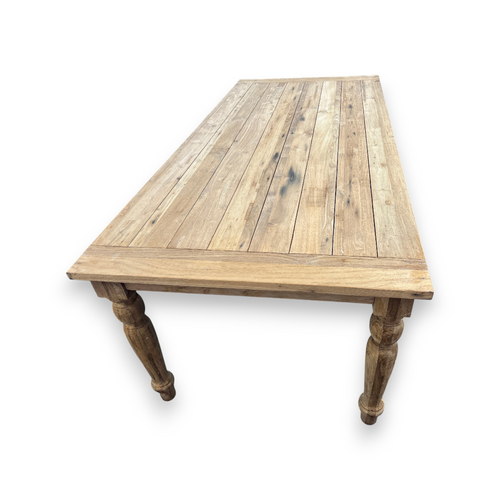 Canora Beardall Rectangular Teak Outdoor Dining Table, image 10