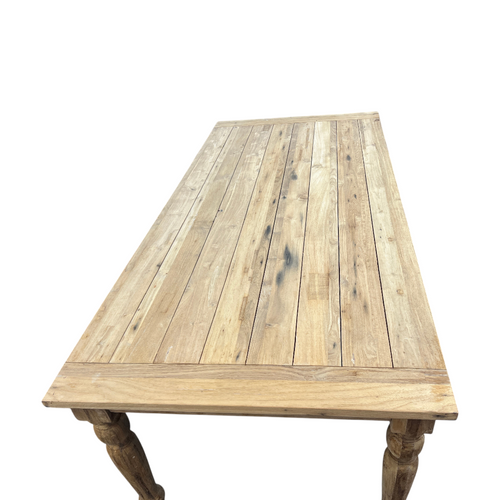 Canora Beardall Rectangular Teak Outdoor Dining Table, image 11