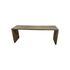 Four Hands Leo Console Table - Rustic Grey