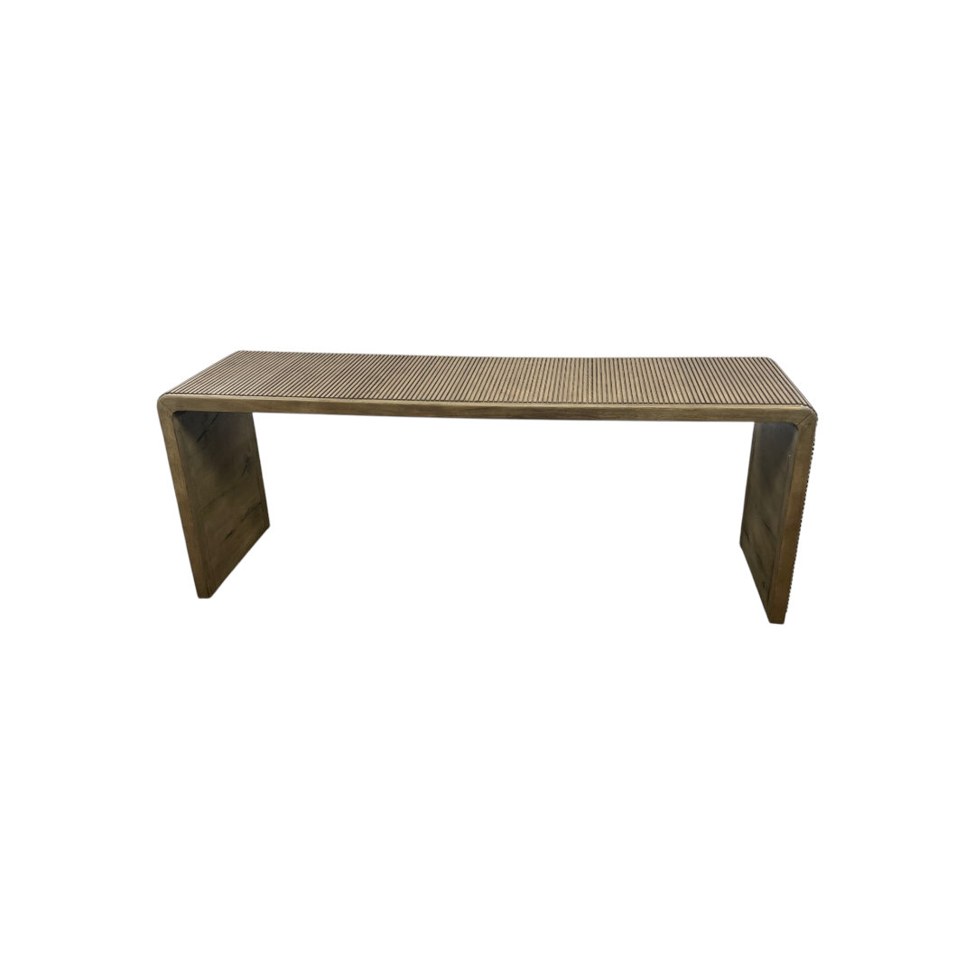 Four Hands Leo Console Table - Rustic Grey