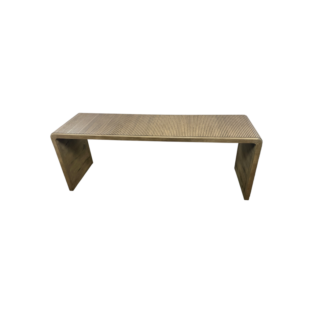Four Hands Leo Console Table - Rustic Grey
