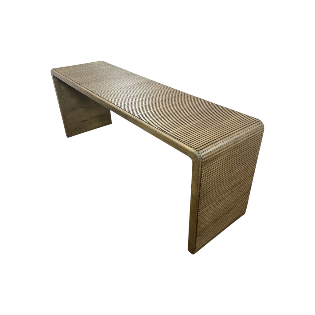 Four Hands Leo Console Table - Rustic Grey
