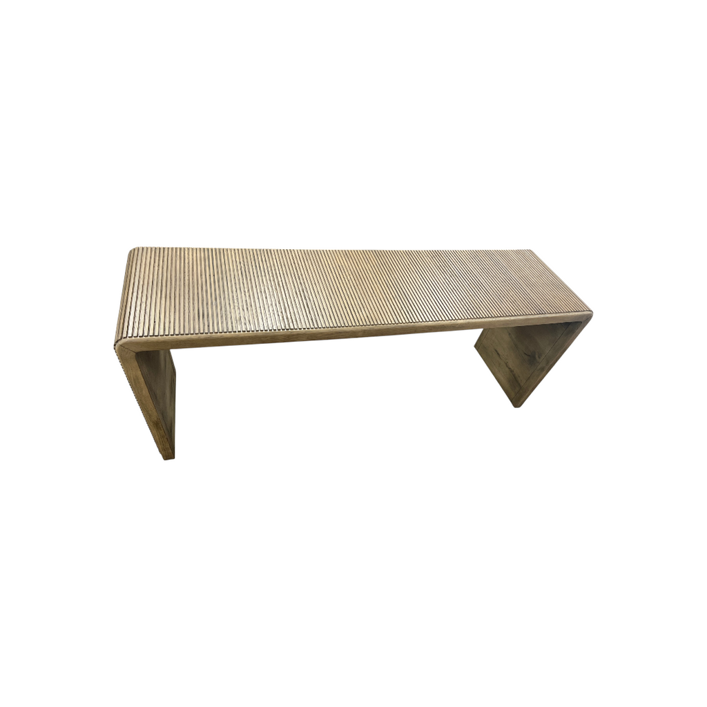 Four Hands Leo Console Table - Rustic Grey