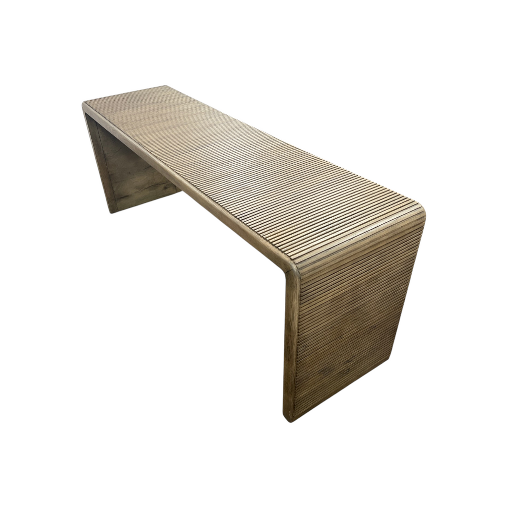 Four Hands Leo Console Table - Rustic Grey