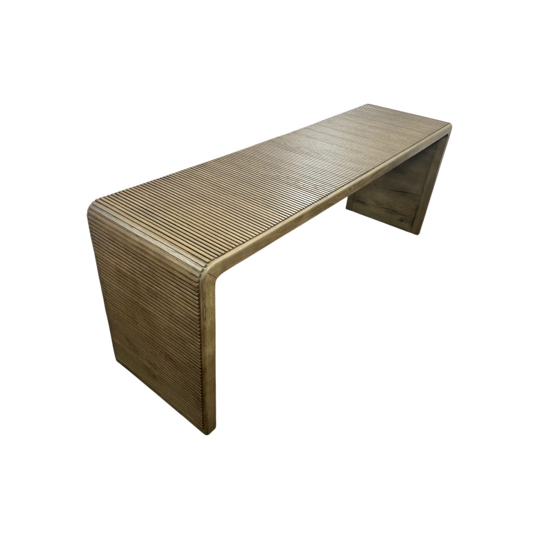 Four Hands Leo Console Table - Rustic Grey