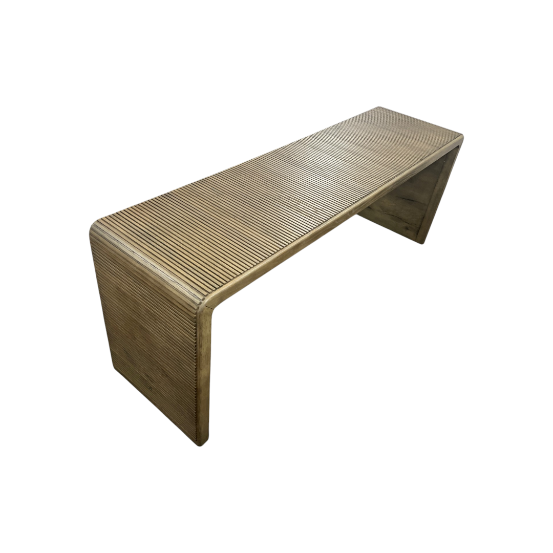 Four Hands Leo Console Table - Rustic Grey