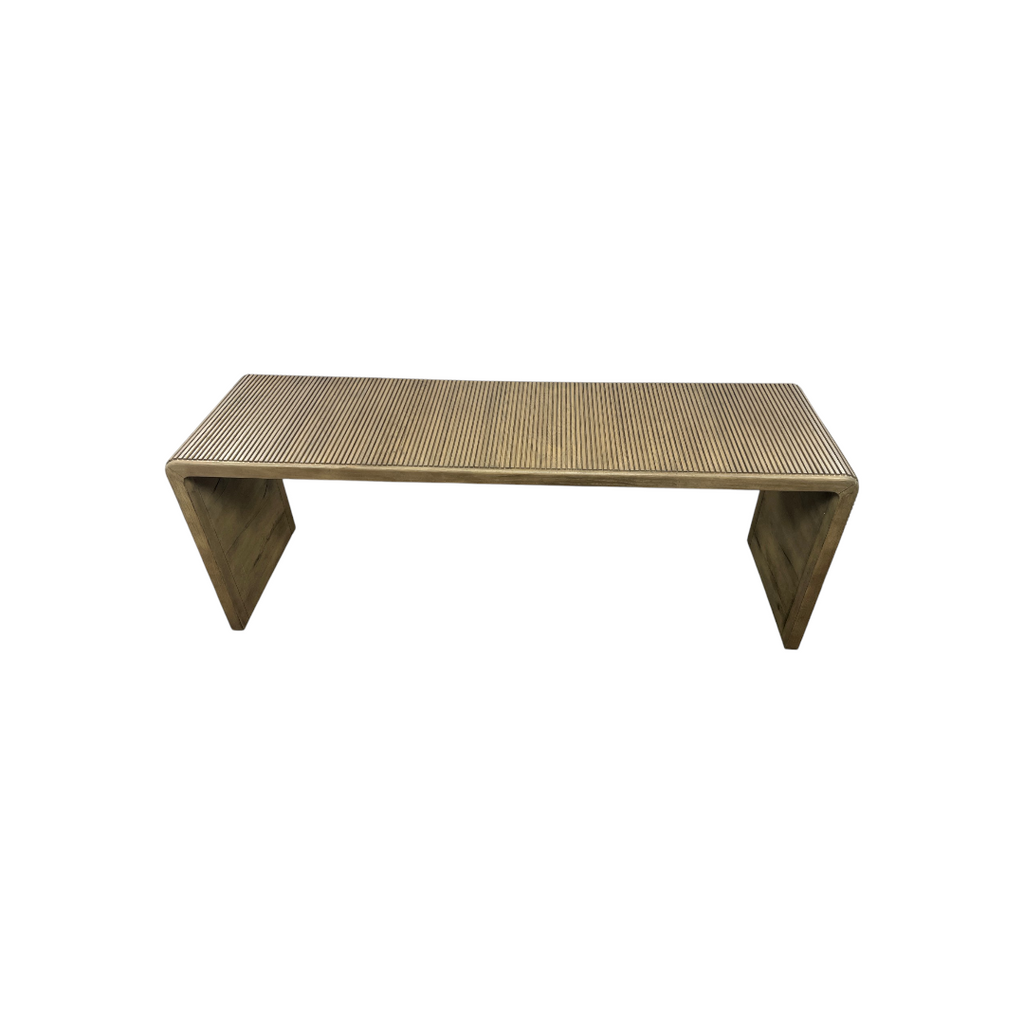 Four Hands Leo Console Table - Rustic Grey