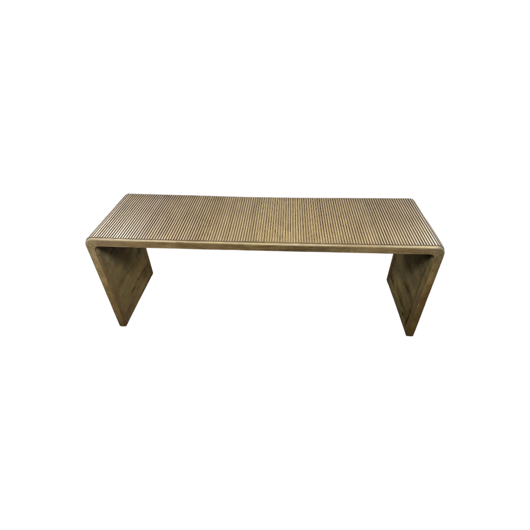 Four Hands Leo Console Table - Rustic Grey