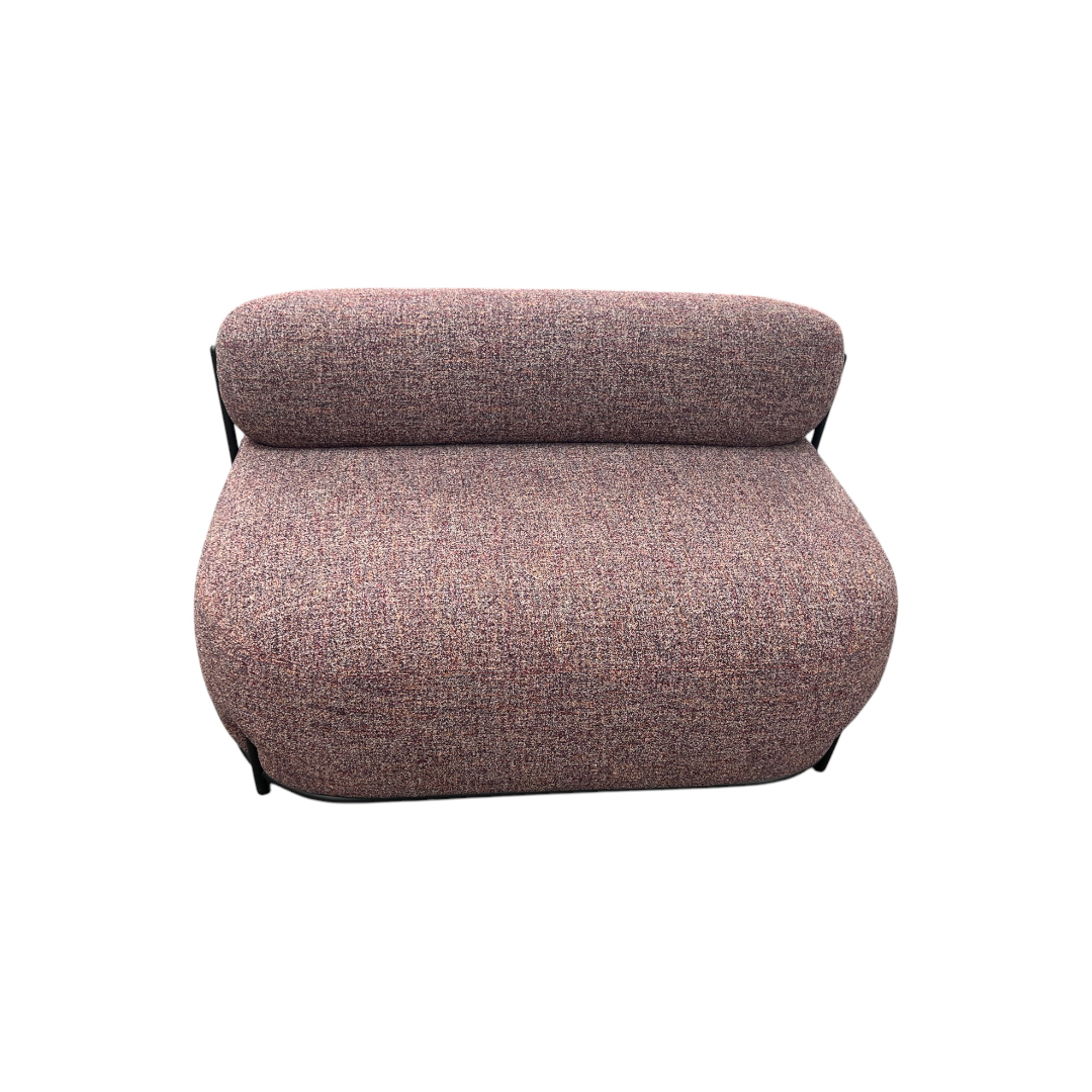 Design Public Globb Quadrupe Pouf with Backrest