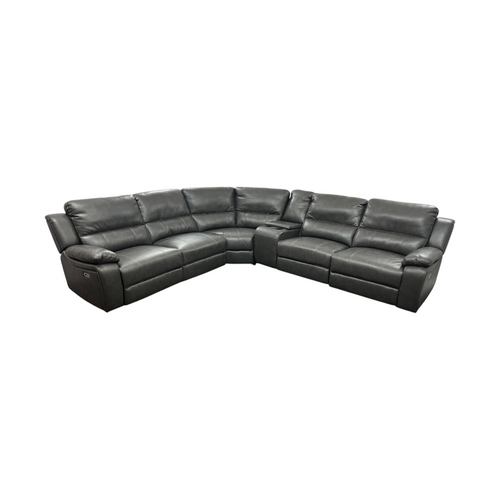 Latitude Run Jeanna Modern & Contemporary 6-Piece Modular Power Reclining Sectional Sofa with Integrated Console and USB Charging Port, image 3