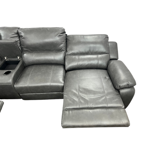 Latitude Run Jeanna Modern & Contemporary 6-Piece Modular Power Reclining Sectional Sofa with Integrated Console and USB Charging Port, image 25