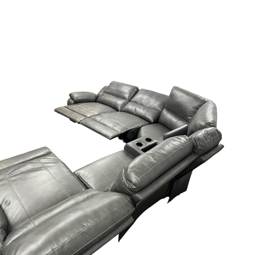 Latitude Run Jeanna Modern & Contemporary 6-Piece Modular Power Reclining Sectional Sofa with Integrated Console and USB Charging Port, image 27