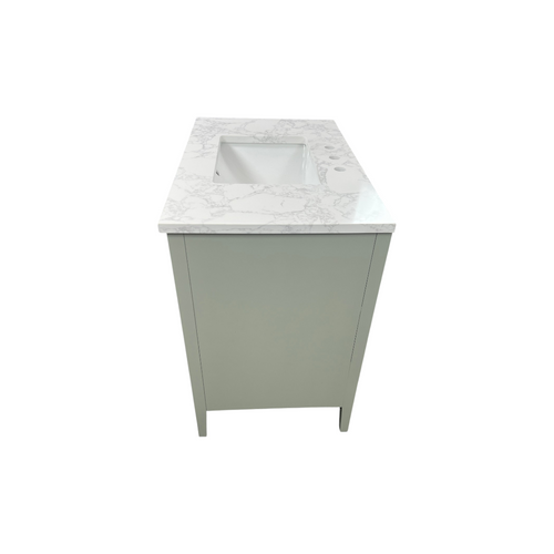 Ebern Designs Bilroy Single Bathroom Vanity with Engineered Stone Top, image 6