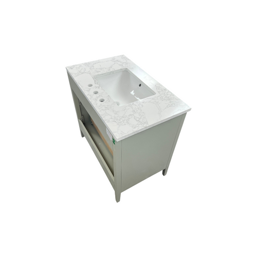 Ebern Designs Bilroy Single Bathroom Vanity with Engineered Stone Top, image 15