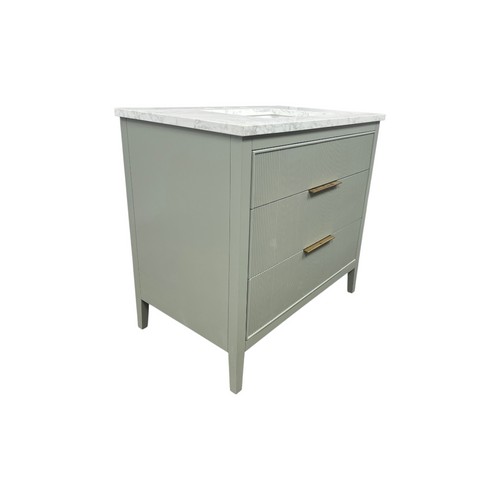 Ebern Designs Bilroy Single Bathroom Vanity with Engineered Stone Top, image 18