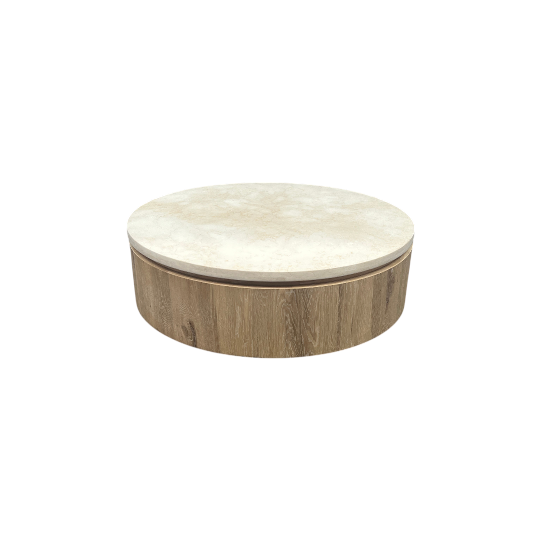Dovetail Furniture Canyon Coffee Table Natural