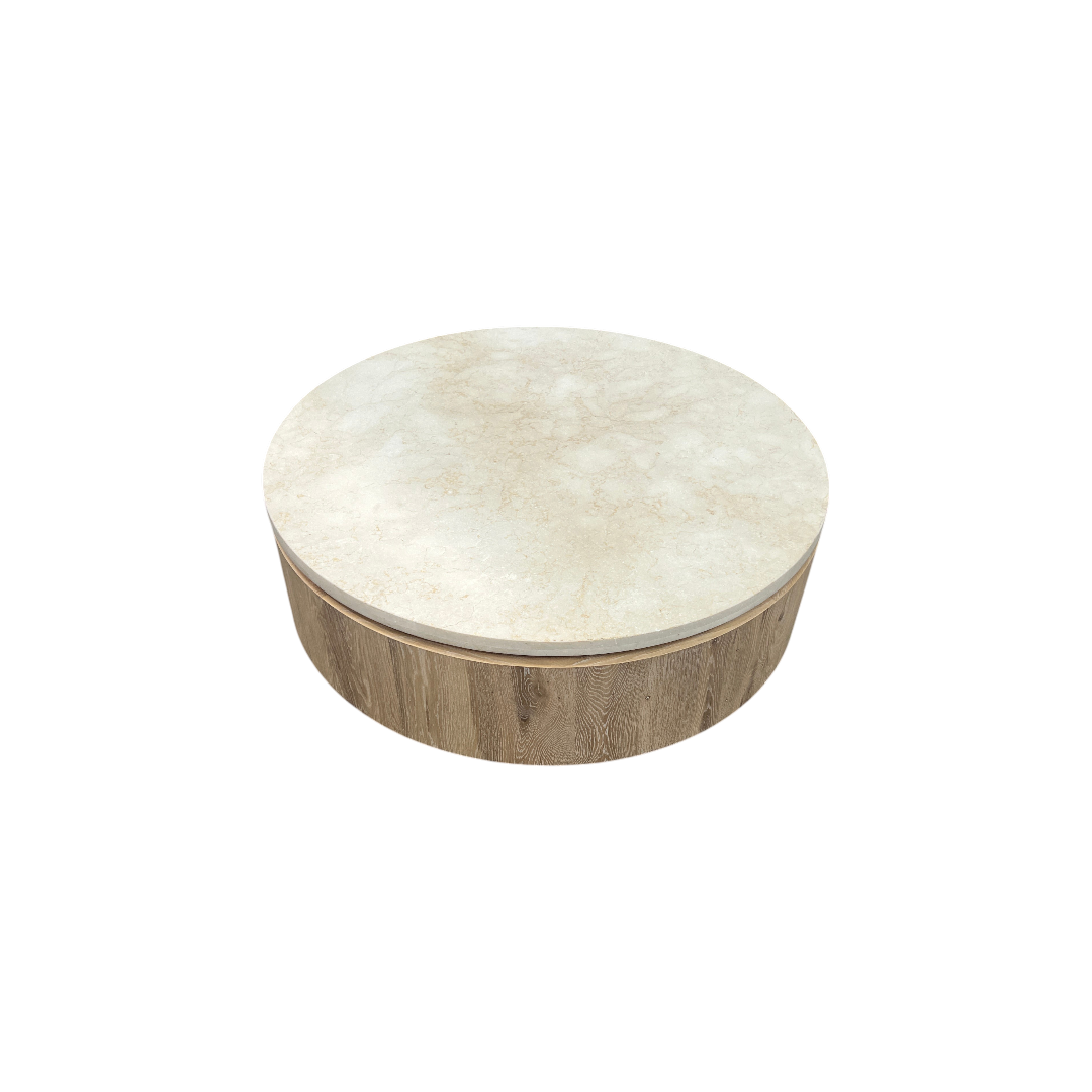 Dovetail Furniture Canyon Coffee Table Natural