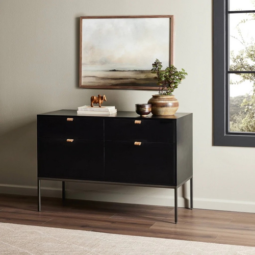 Four Hands Trey Modular Wide Filing Cabinet, image 1