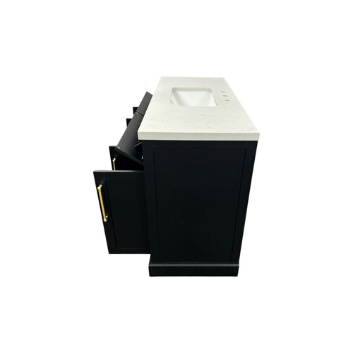 House of Hampton Dahen Single Bathroom Vanity with Engineered Stone Top, image 13