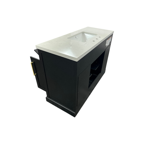 House of Hampton Dahen Single Bathroom Vanity with Engineered Stone Top, image 15