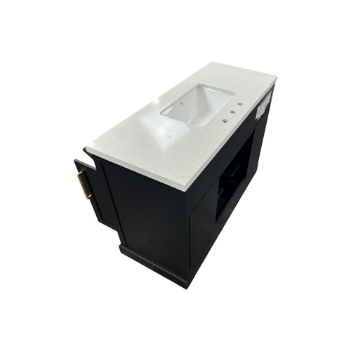 House of Hampton Dahen Single Bathroom Vanity with Engineered Stone Top, image 16