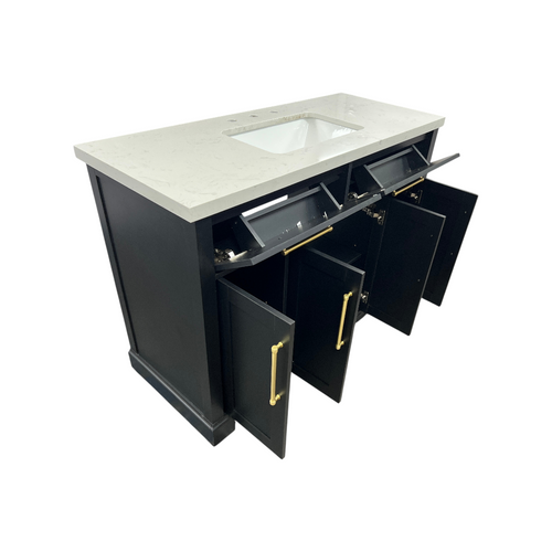 House of Hampton Dahen Single Bathroom Vanity with Engineered Stone Top, image 23