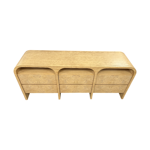 Castlery Crescent 6-Drawer Dresser and 2-Drawer Bedside Table Set, image 24