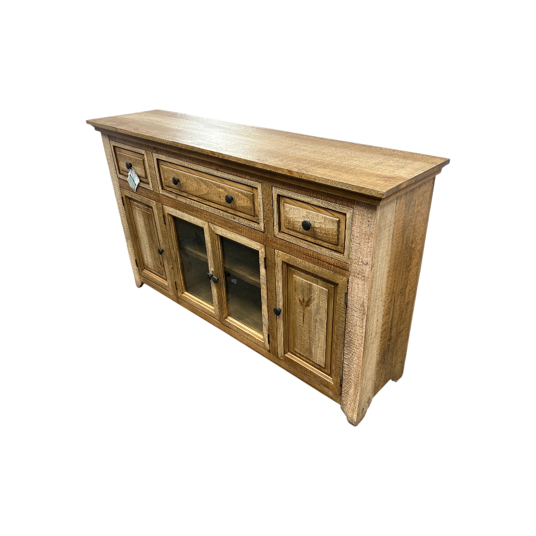 August Grove Glenwood 3 Drawer, 4 Door, Console