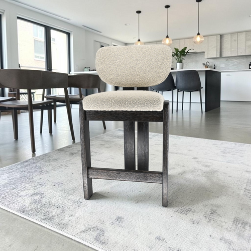 Castlery Oslo Performance Bouclé Dining Chair, image 1