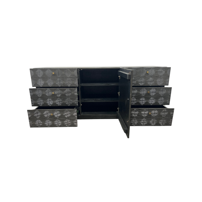 Noir Leon 6 - Drawer Dresser, image 2