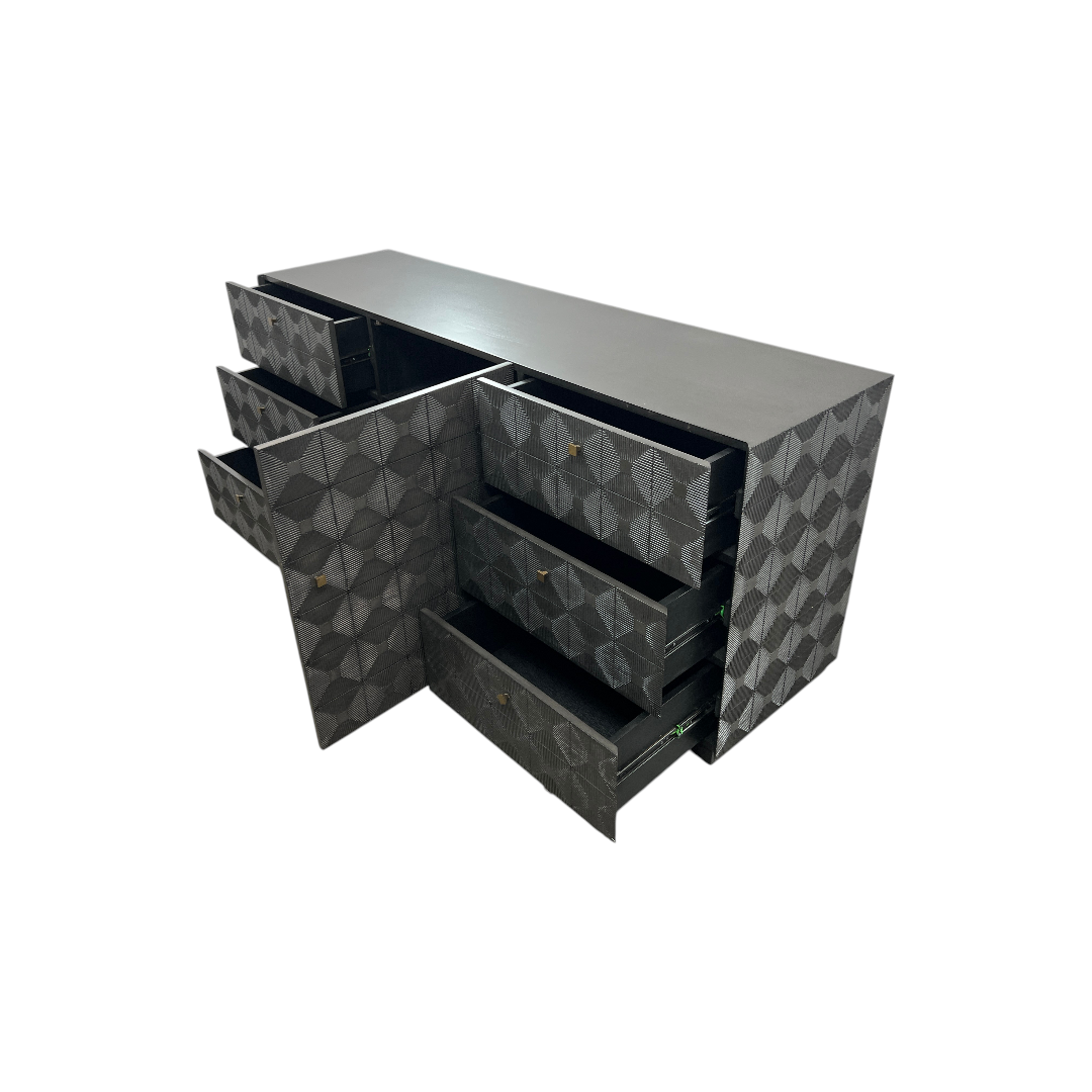 Noir Leon 6 - Drawer Dresser